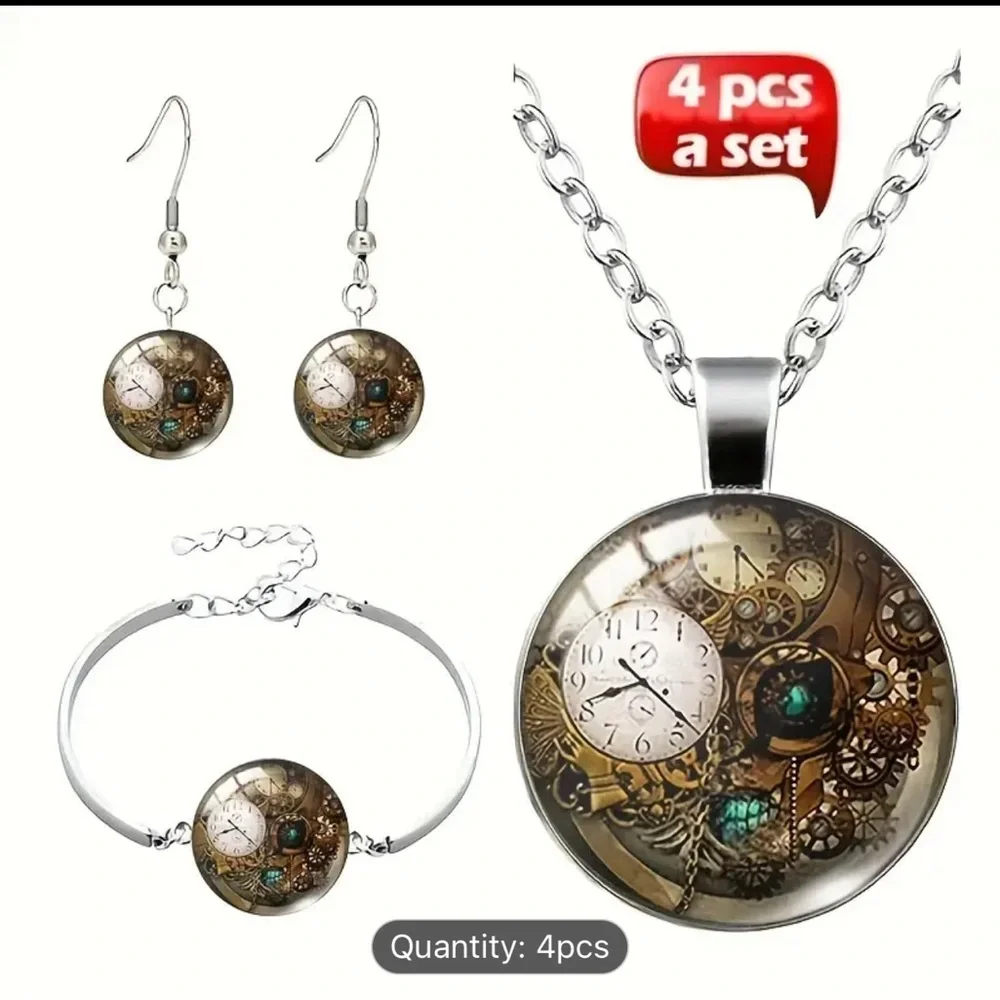 Mechanical necklace set - Picture 5 of 5